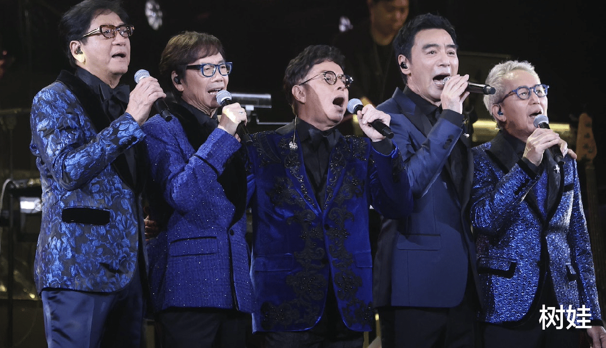 温拿乐队举办告别演唱会,钟镇涛19岁女儿做嘉宾,邱淑贞夫妇捧场