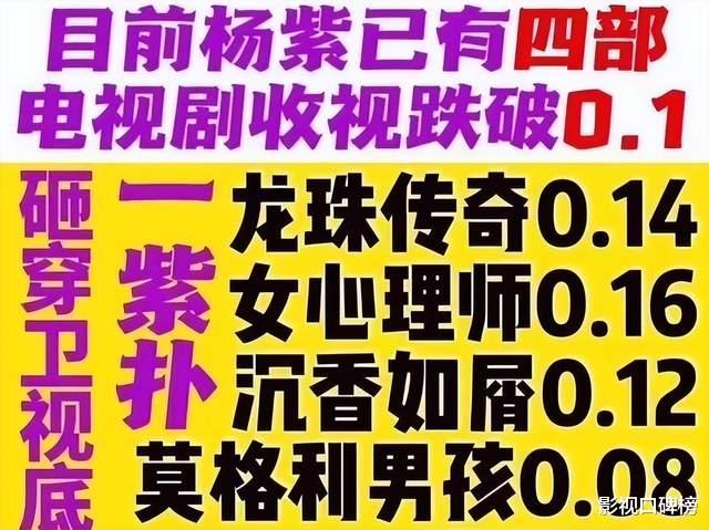 《要久久爱》收视跌至0.18,上星剧接连扑街,杨紫扛剧能力被质疑