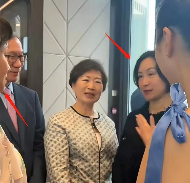 赌王|赌王二房参加三房酒会！何超琼三太亲密交谈，何超云比何超莲还美