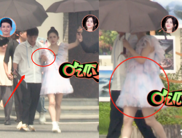 谢娜被曝怀4胎后露面,穿平底鞋宽松裙疑藏孕肚,李维嘉全程搀扶