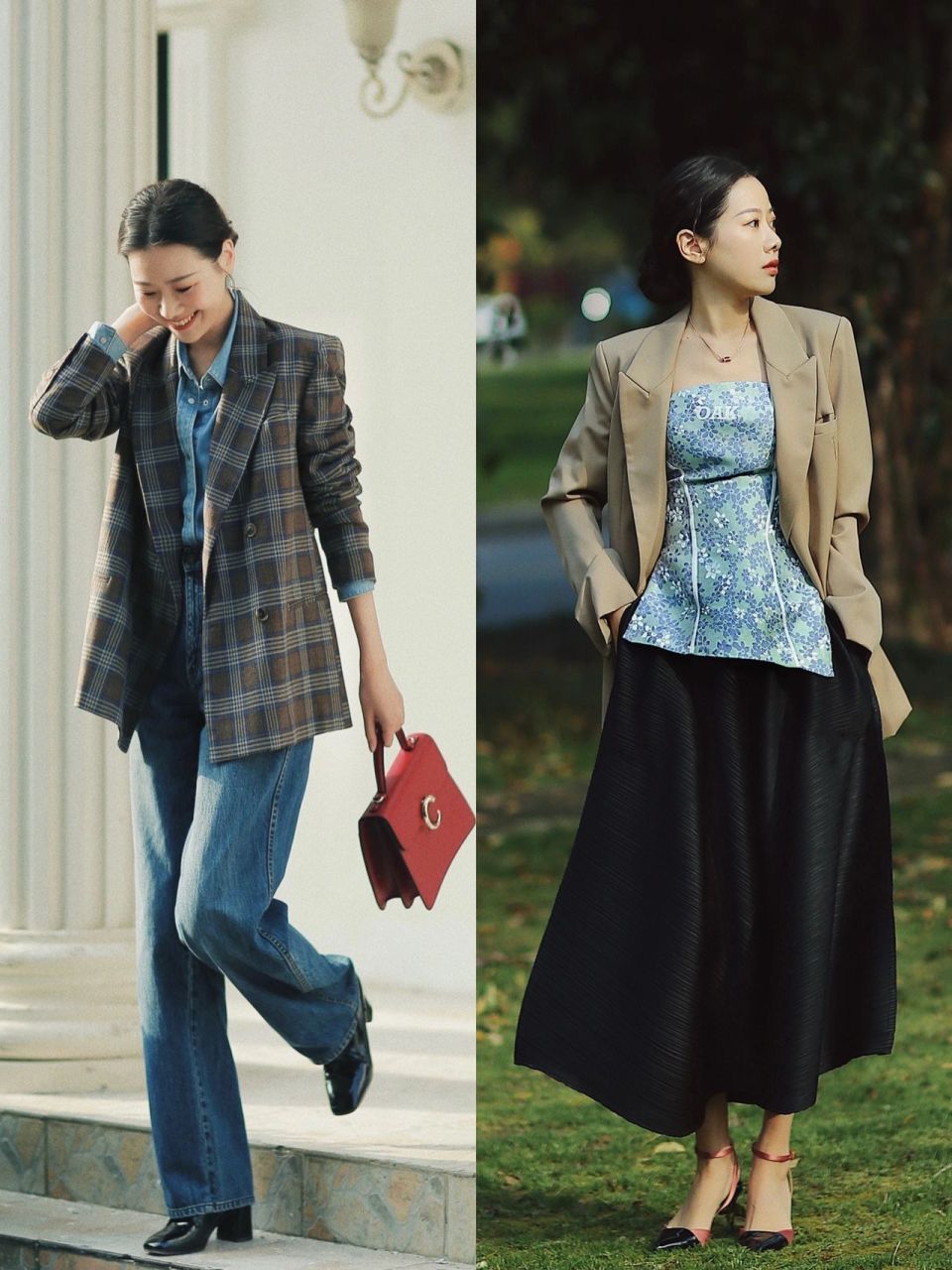 西装|职场穿西装真时髦！不挑年龄不挑身材，气场气质两手抓