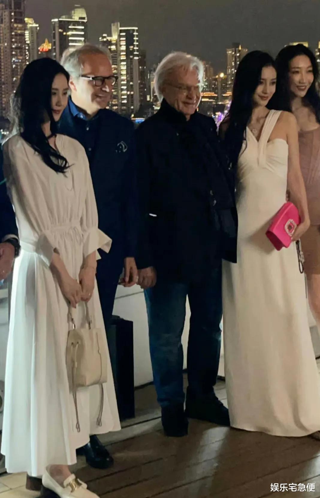 刘诗诗|某私人时尚晚宴: 何超莲和baby 同框居C位，刘诗诗获两位前主编赏识