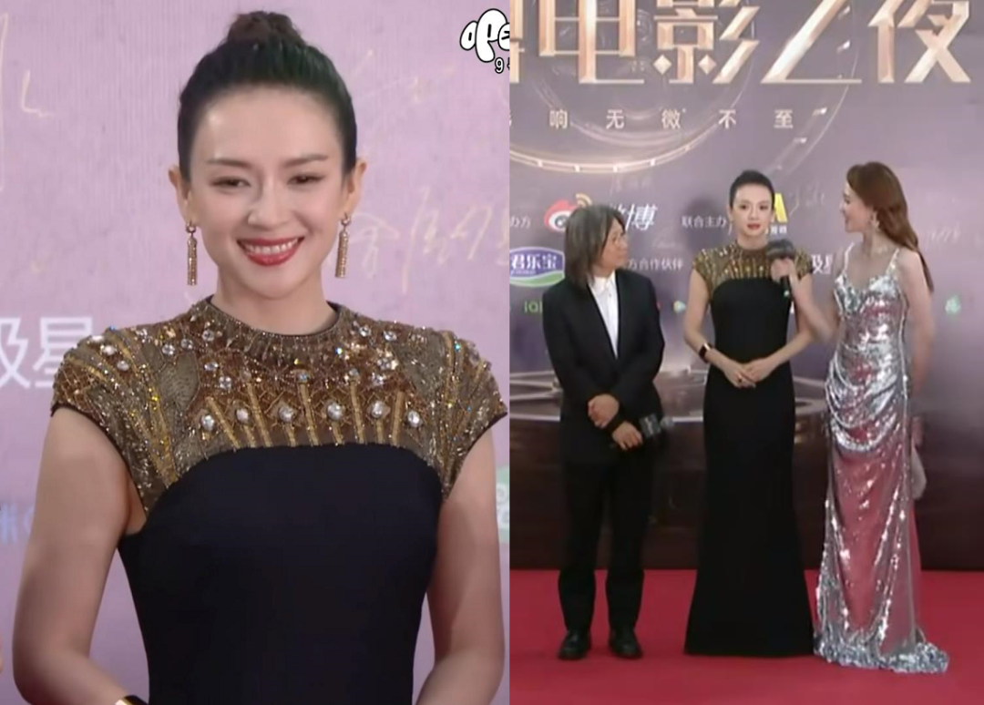 电影|电影之夜女星一个比一个敢穿:卢靖姗透视裙俗气,陈都灵发型翻车