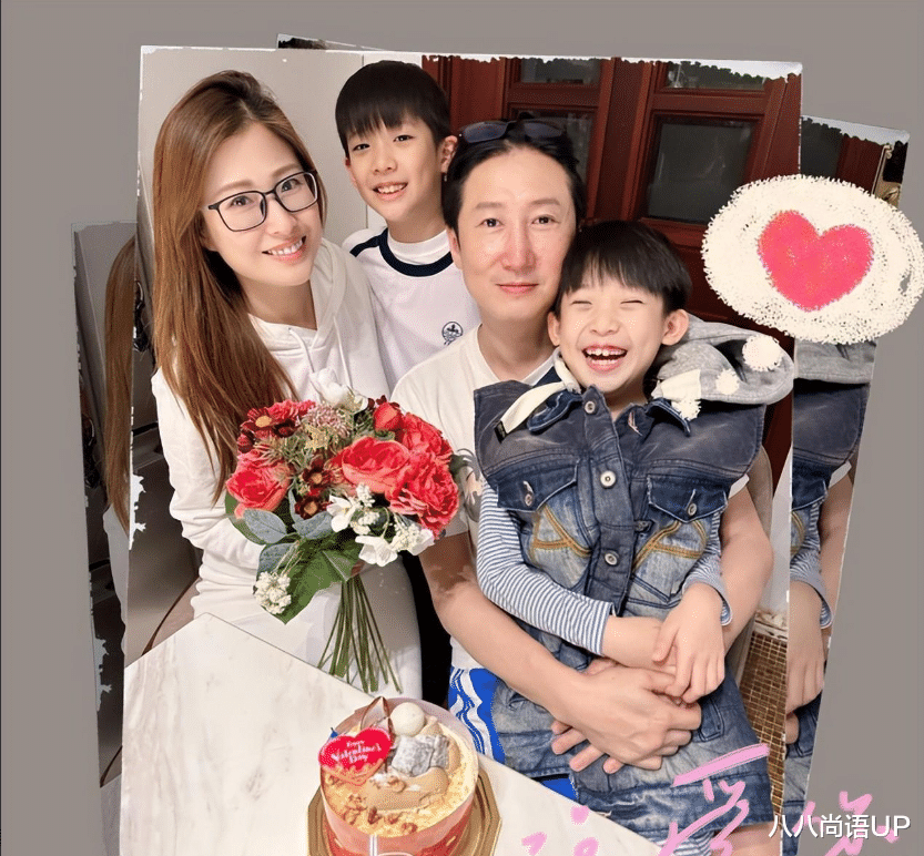 洪天明为父亲洪金宝过大寿！穿粉色豹纹超减龄，妻子周家蔚也来了