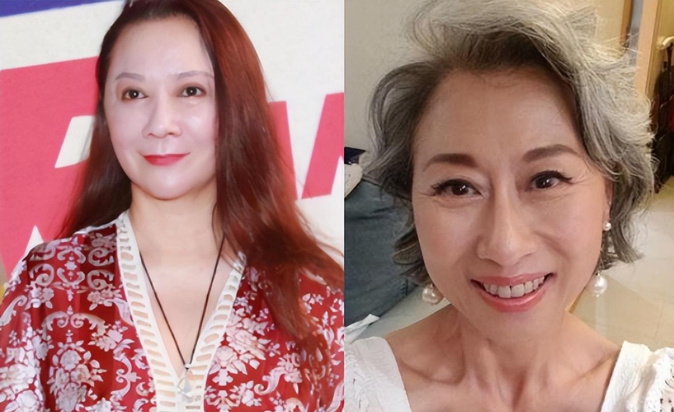 不老女神其实是假的，实际满头苍白，头顶斑驳，生图揭露人间真实