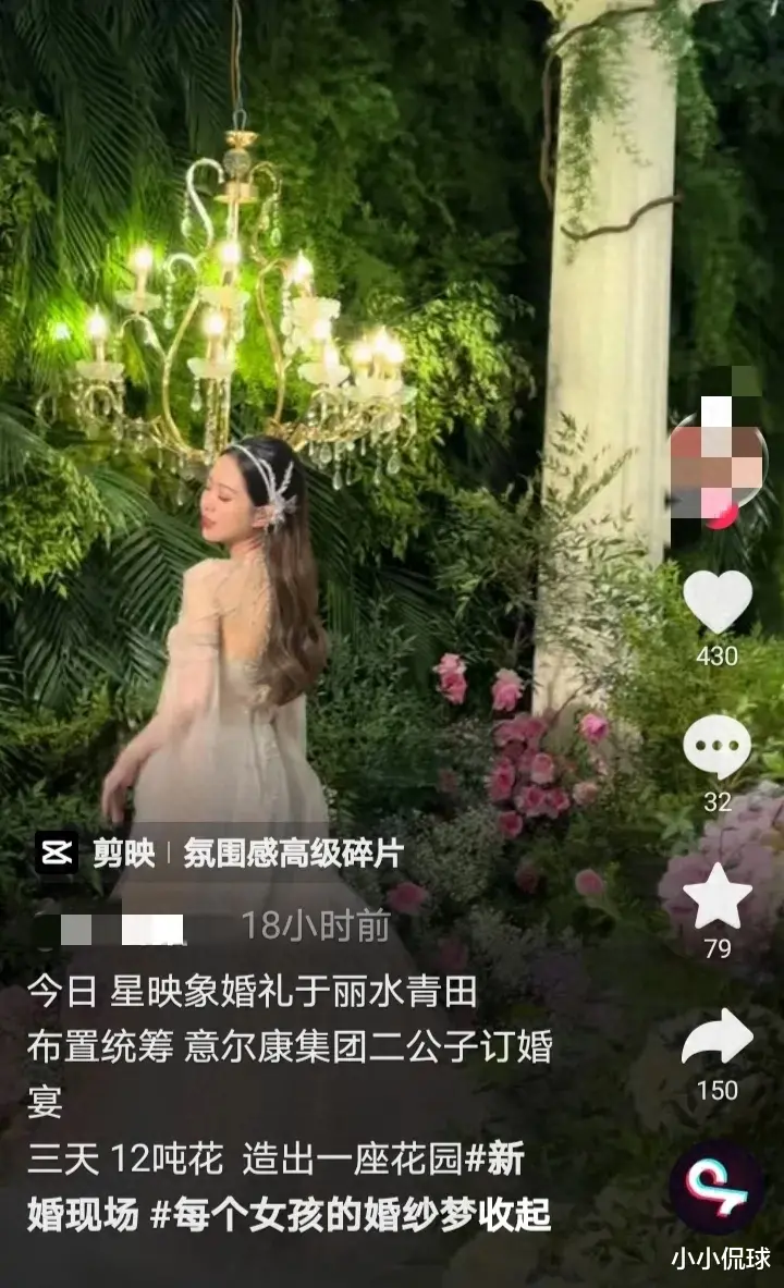 意尔康二公子订婚现场:新娘小肚隆起像怀孕,婆婆风头盖过新娘子!