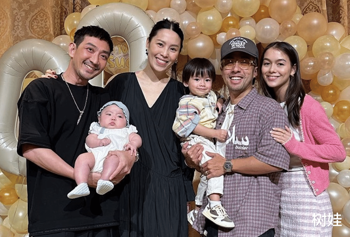 |李璨琛为次女举办百日宴，5岁网红长女跳舞助兴，徐濠萦青发抢镜