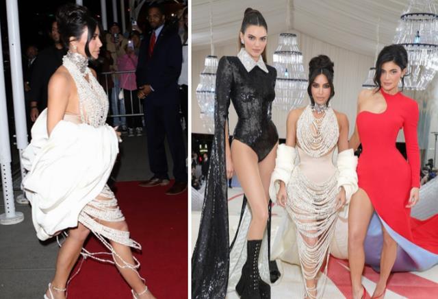 金·卡戴珊|近乎赤身!金卡戴珊用珍珠遮体,42岁身材仍傲人,韵味十足