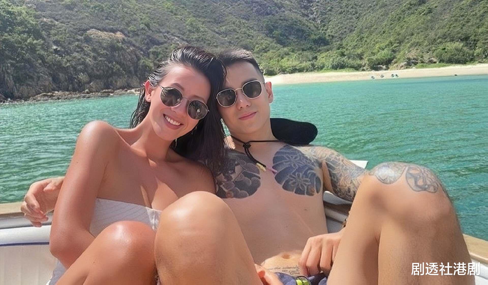 香港知名女星庆祝结婚4周年,再婚嫁小8岁帅哥,俩儿子颜值高