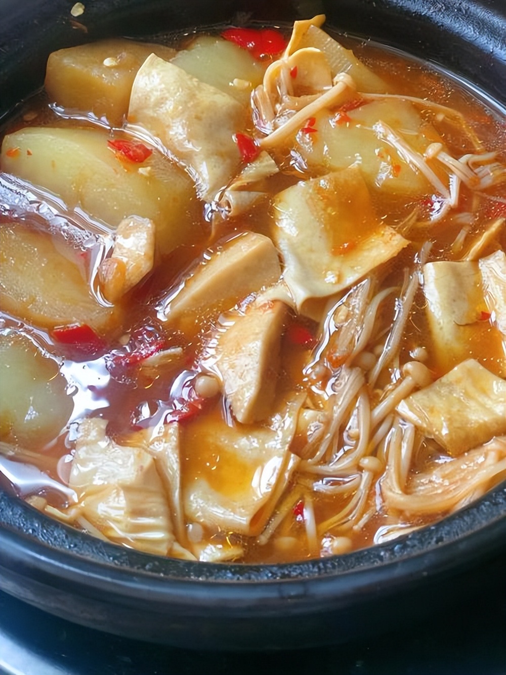 金针菇|“秋季一碗汤,不用郎中帮”,多给孩子喝这道汤,健脾降燥又解馋