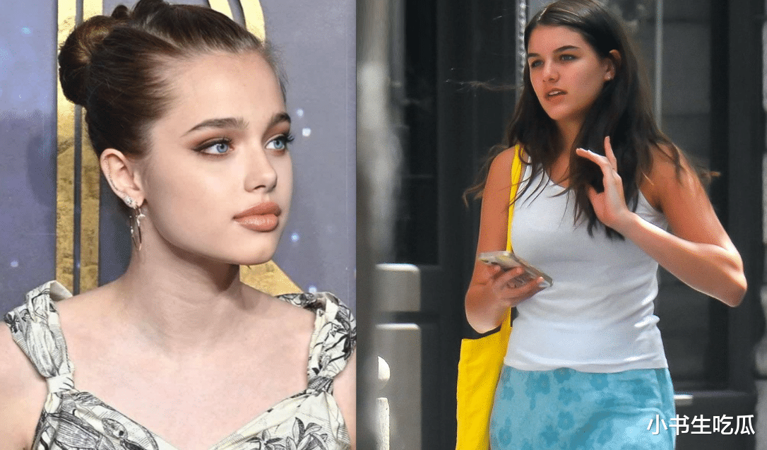 皮特的女儿：像他也像朱莉，幼时不如苏瑞可爱，长大了比她漂亮