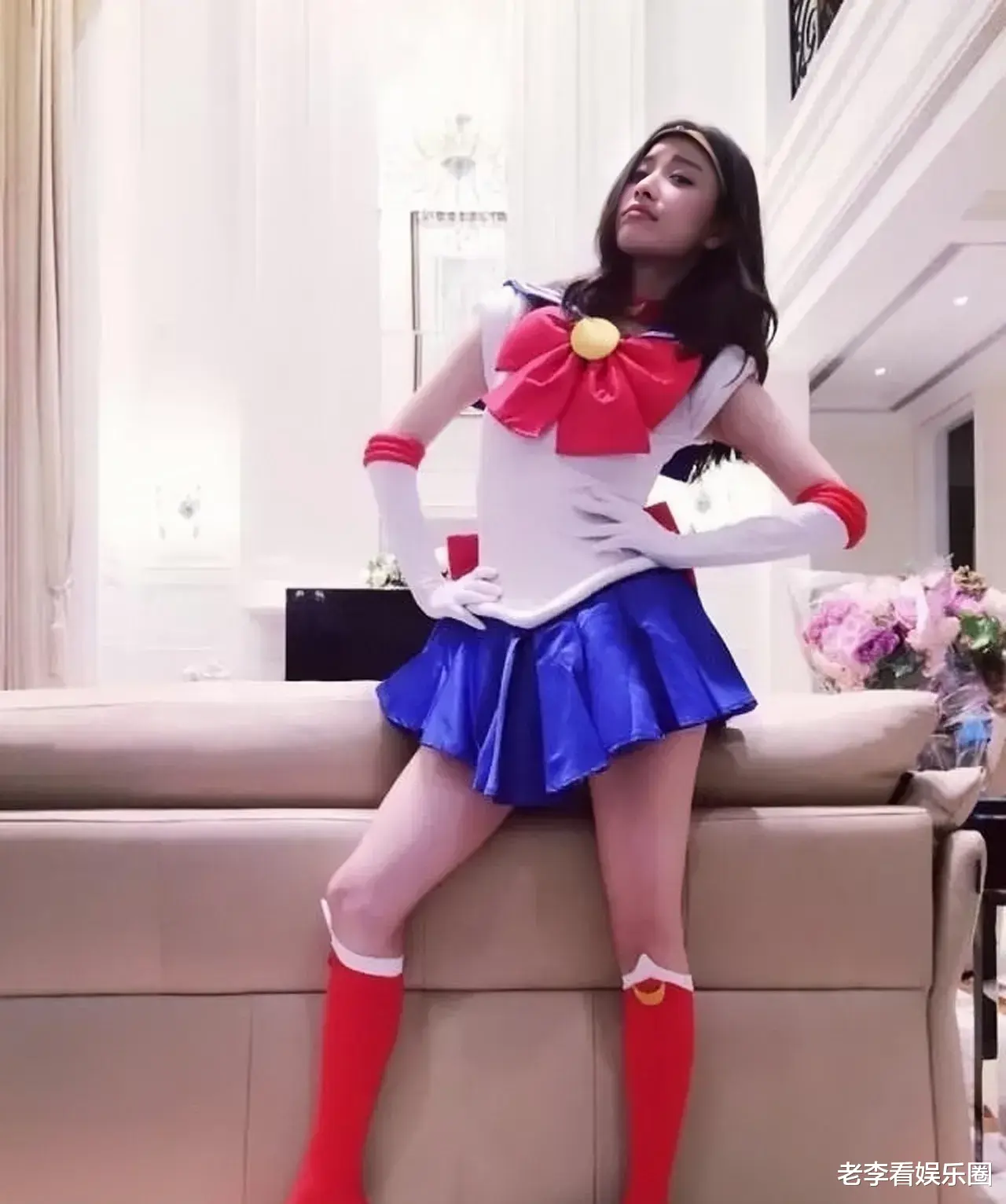 杨超越化身美少女战士,有人想到了关晓彤,有人想到了刘翔