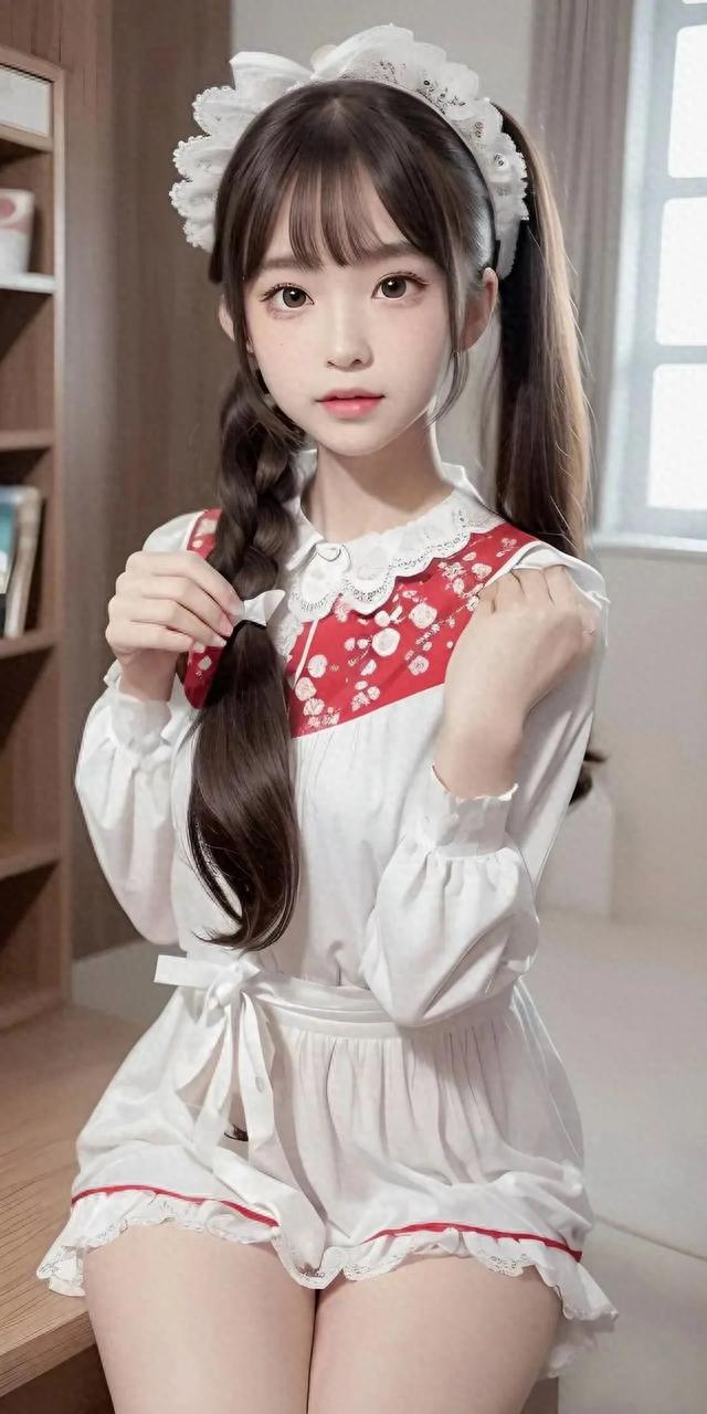 可爱洛丽卡装美少女，看脸就够了