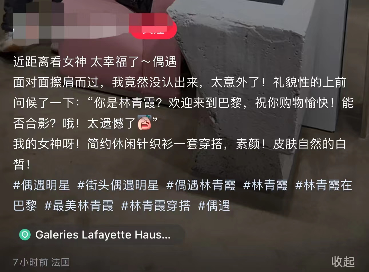 林青霞|林青霞现身巴黎逛街,打扮时髦状态年轻,拒绝粉丝合影被嘲衣品差