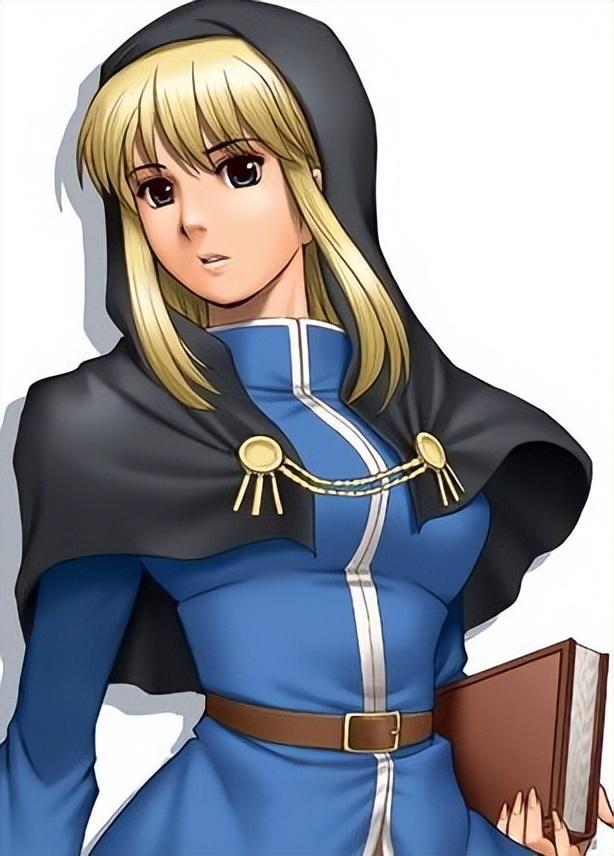 牧师服装,这体现了他身为神职人员的保守与严谨,女暴风也是同样的打扮