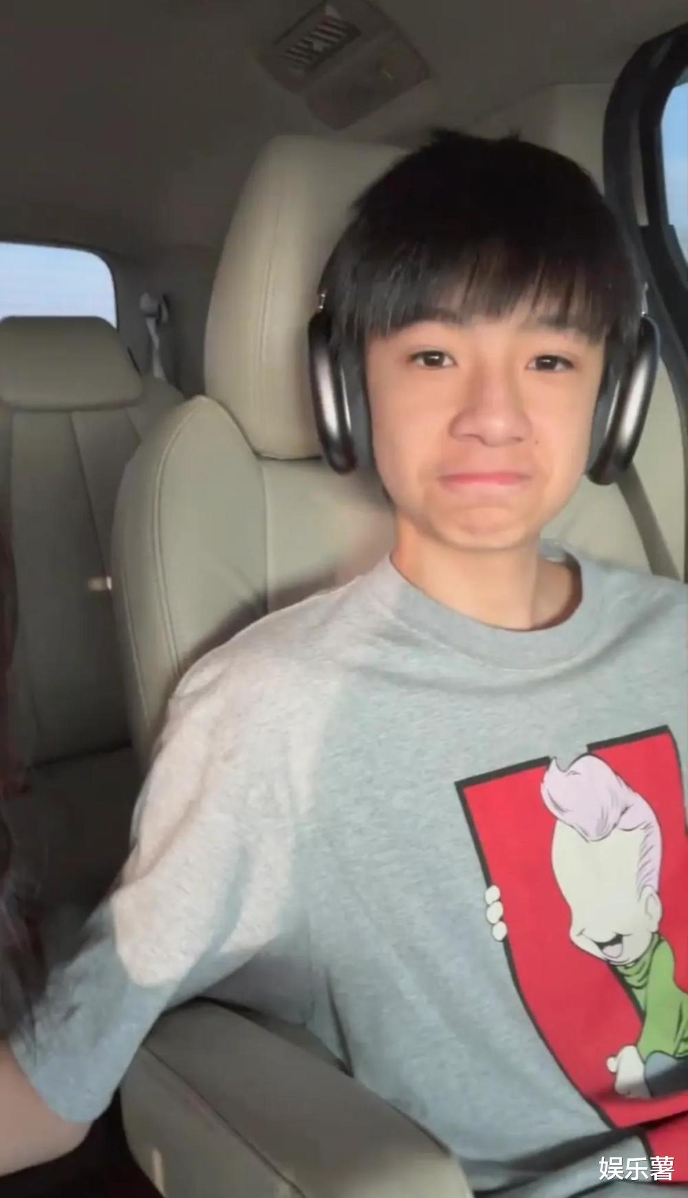 顶顶帅气登场!董洁儿子与罗云熙相似度惊人,青春叛逆惹哭妈妈