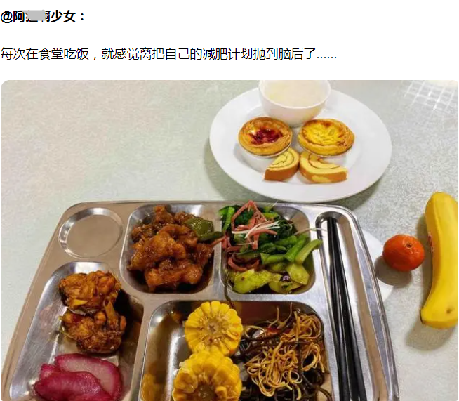 动力|体制内食堂伙食成考公动力，午餐3元吃到撑，菜品一周7天不重样