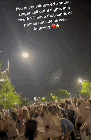 霉霉全球巡演狂揽百亿，歌迷买断机票酒店，外国总统总理写信表白