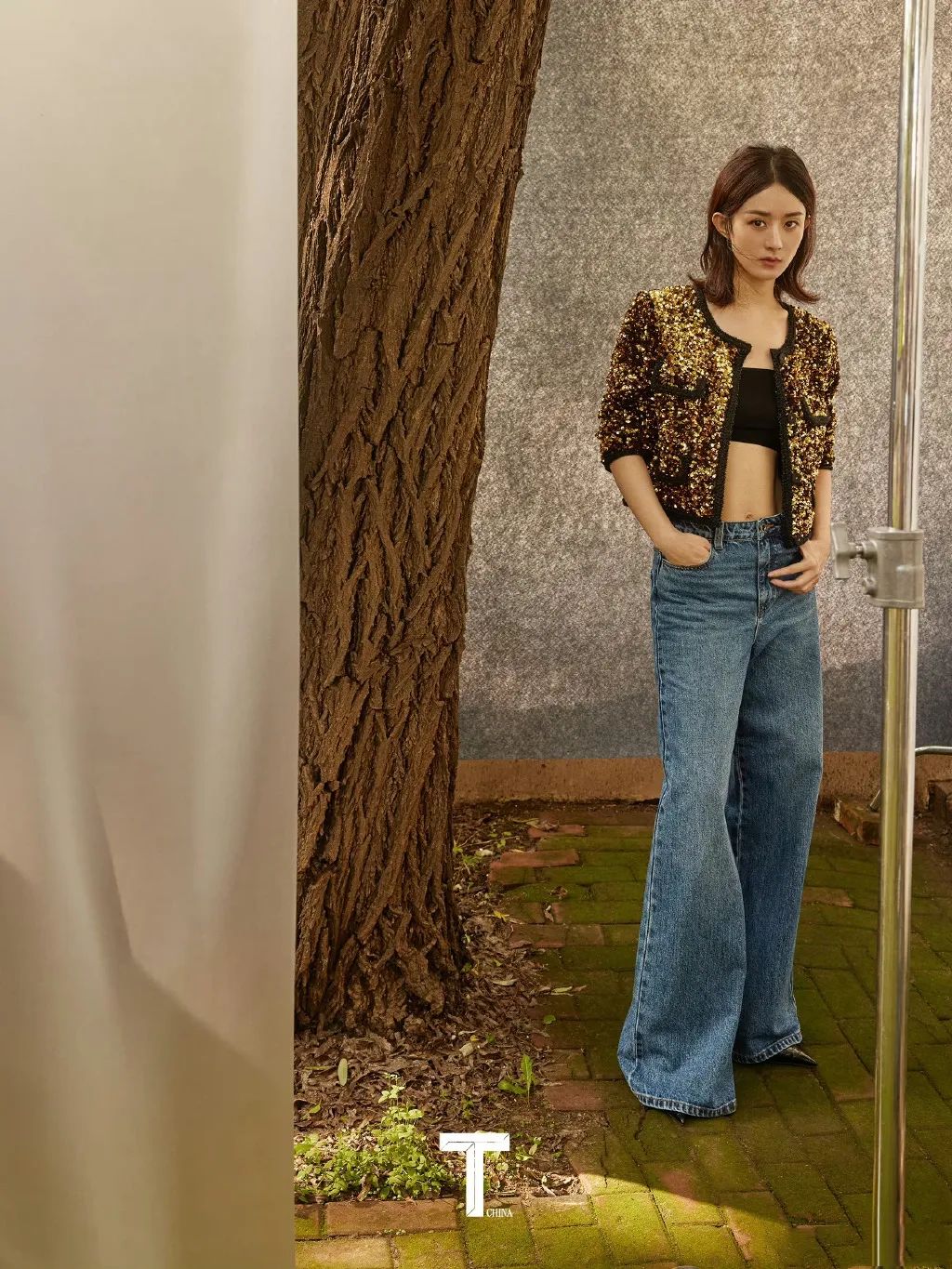 赵丽颖:锦绣九月刊封面的生命之歌,时尚表现力惊艳亮相