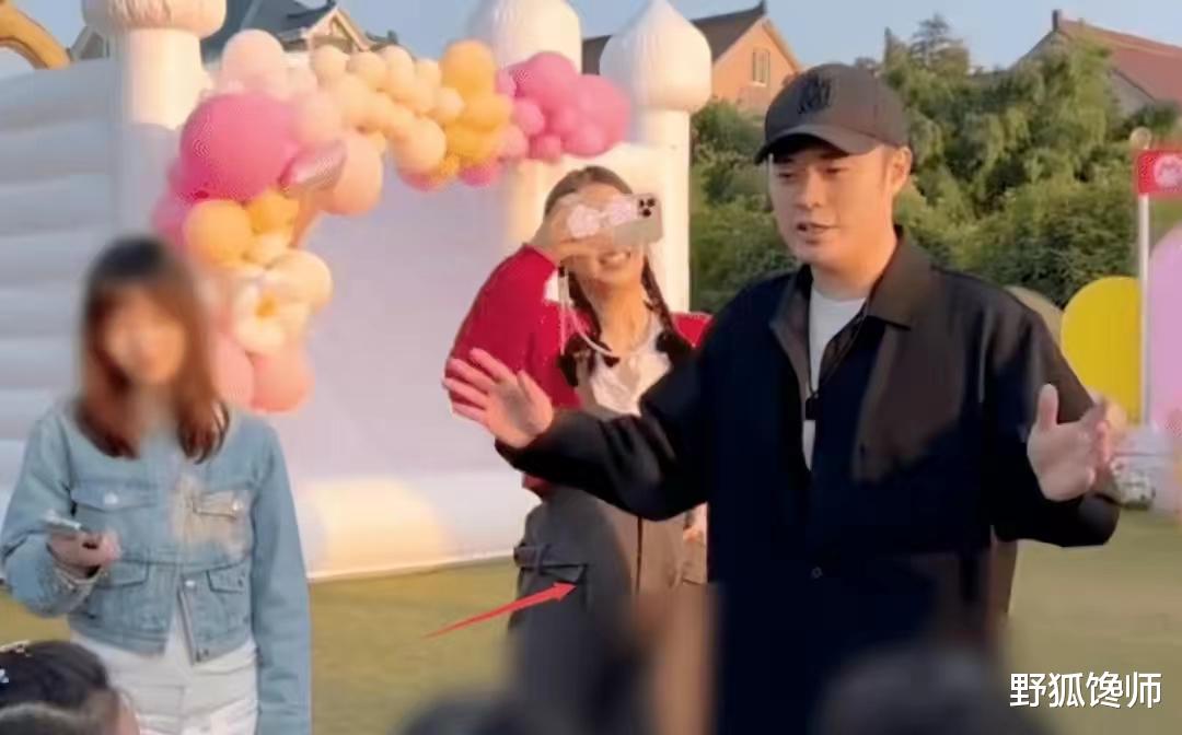 陈赫夫妇为女儿庆生,一家四口好温馨,张子萱穿孕妇裤疑似怀三胎。