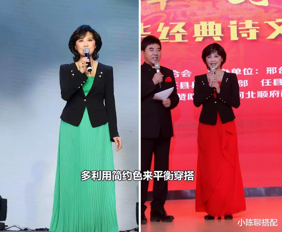 穿搭 看了71岁朱琳的穿搭，我发现：穿衣素雅，发型时尚，优雅又时髦
