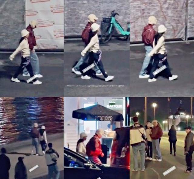 jennie|5度被爆绯闻没承认,V&Jennie巴黎窗台接吻影片公开?高调手牵手