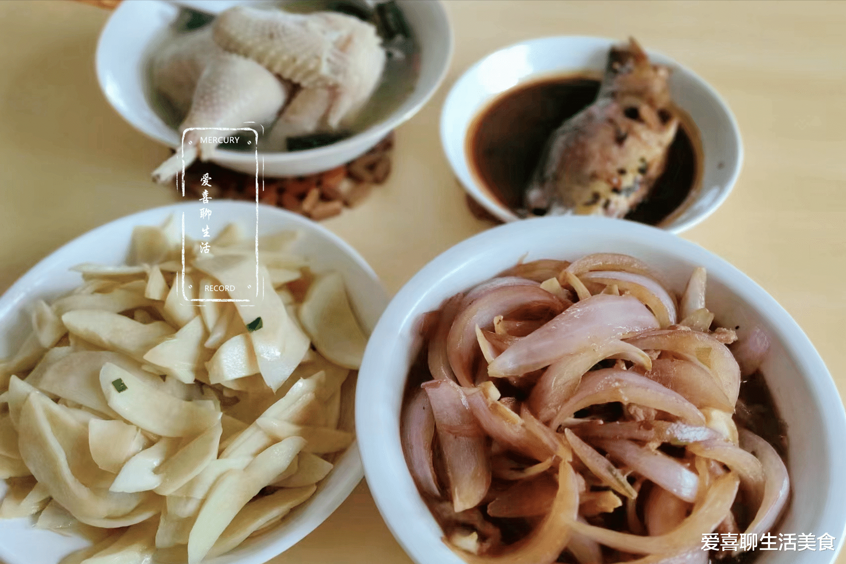 茭白|退休老两口的午餐，在朋友圈火了，网友：不将就不浪费，活得明白！