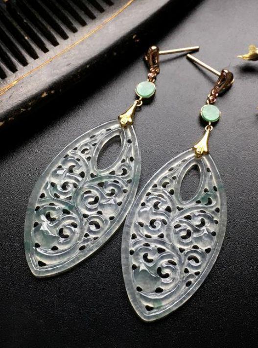 奇石|你的脸型适合哪种翡翠耳饰和翡翠项链?