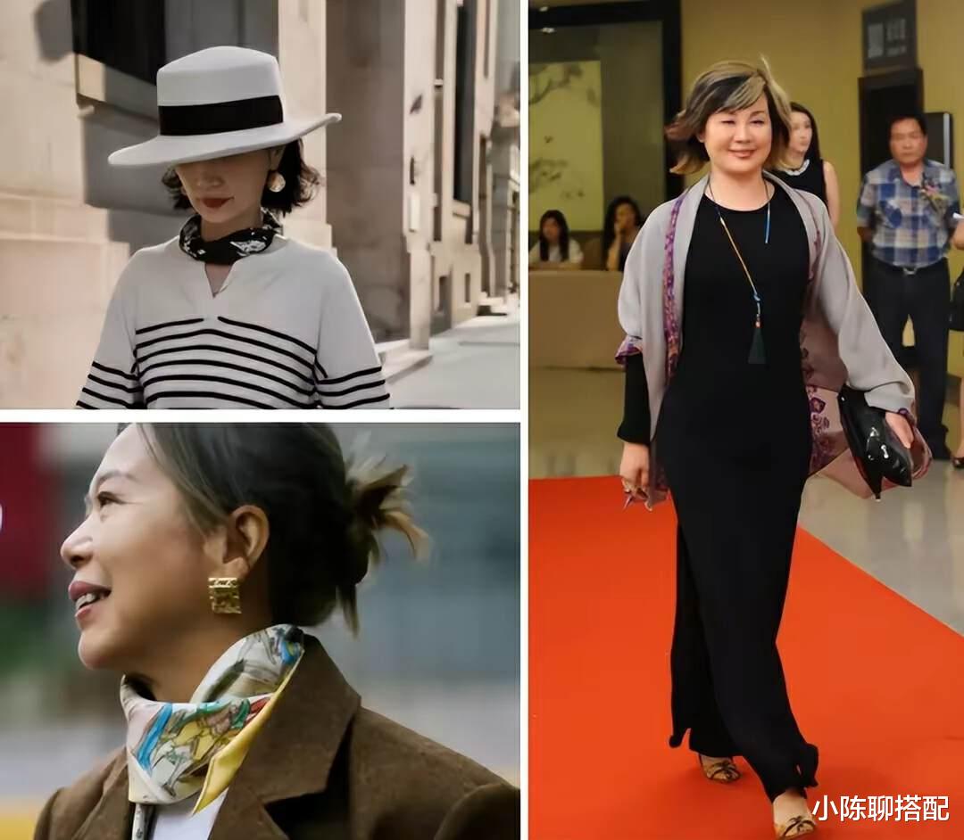 73岁王馥荔与60岁丛珊同框，一个老来俏，一个长相馒化老态明显