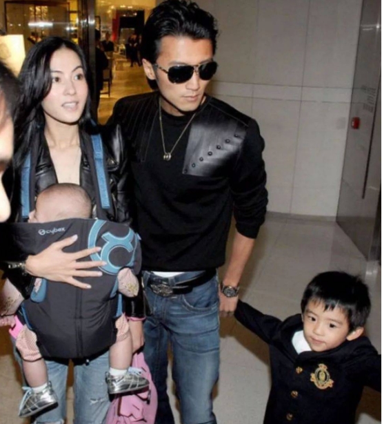 谢霆锋崩溃！曝张柏芝长子越长越像陈冠希，鉴定报告引争议