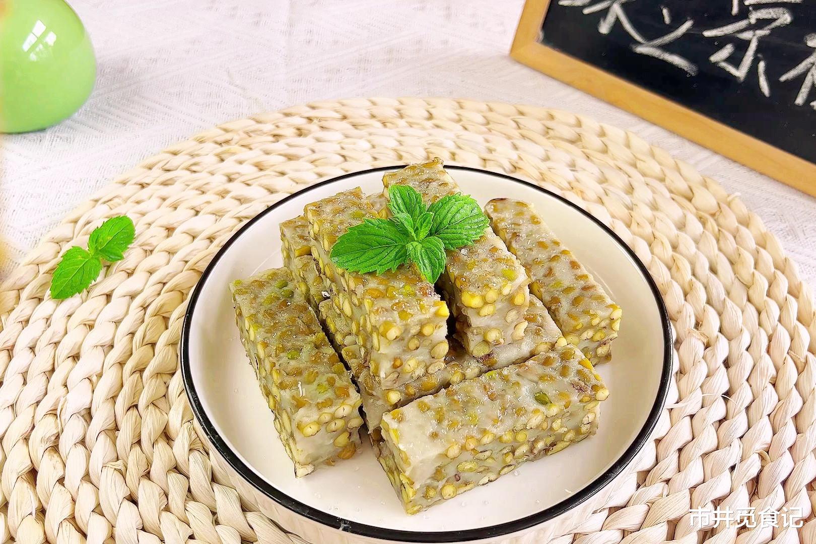 |中伏天，吃肉不如多吃豆，教你用绿豆做传统老点心，清凉解暑