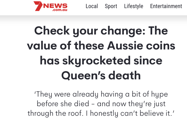 |澳洲这3个硬币身价大涨60倍!