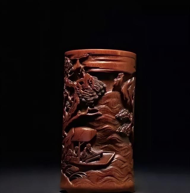 雕刻|老竹子包浆,真的太美了