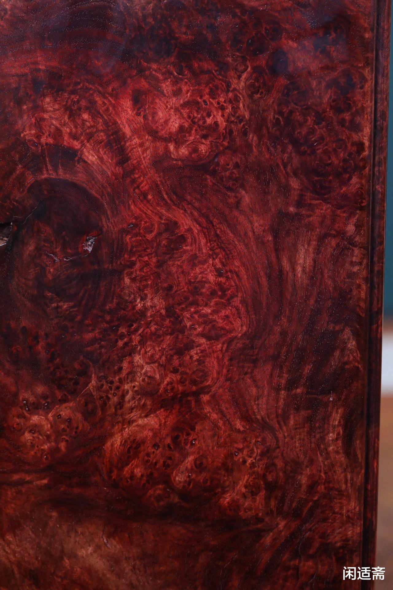 笔筒|文人雅藏，小叶紫檀，超大树头大瘤笔筒