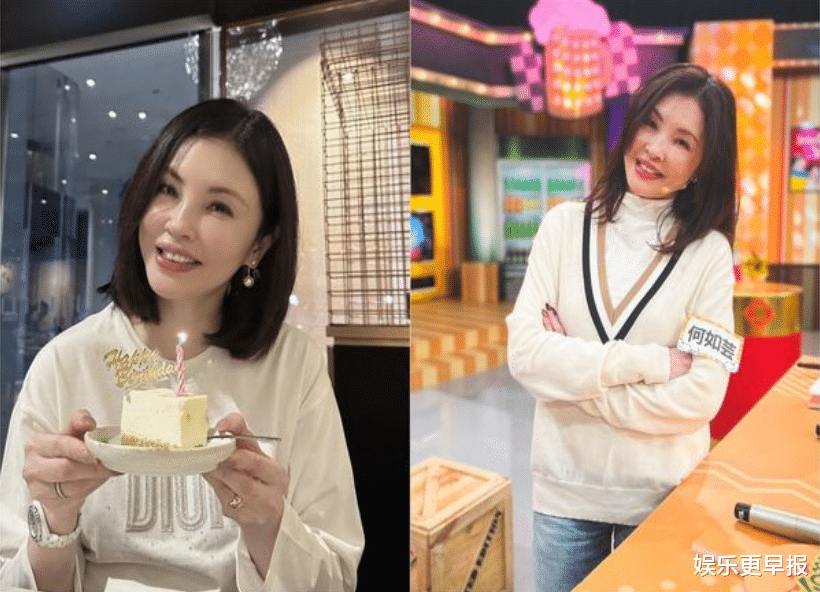 修图|何如芸晒高中毕业照「和帅儿一模一样」 35年前零修图美貌曝光