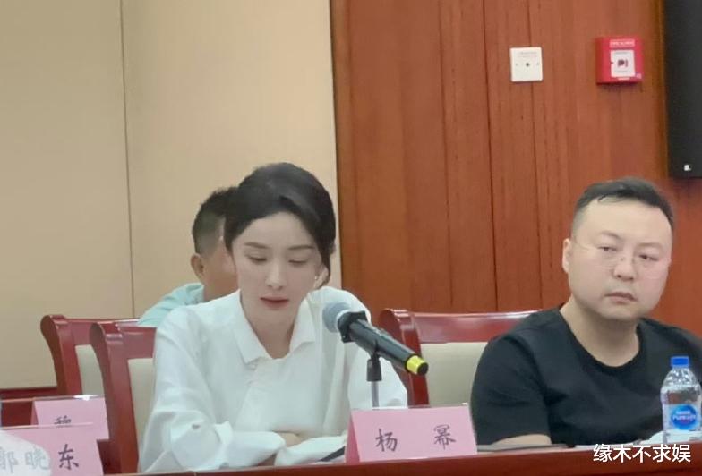 杨幂参加广电座谈会，穿400元中式上衣，称要抵制天价片酬引争议