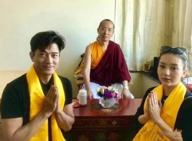 郭富城|郭富城前往台湾为活佛庆生，入佛门已22年法号曝光，曾拜佛求子