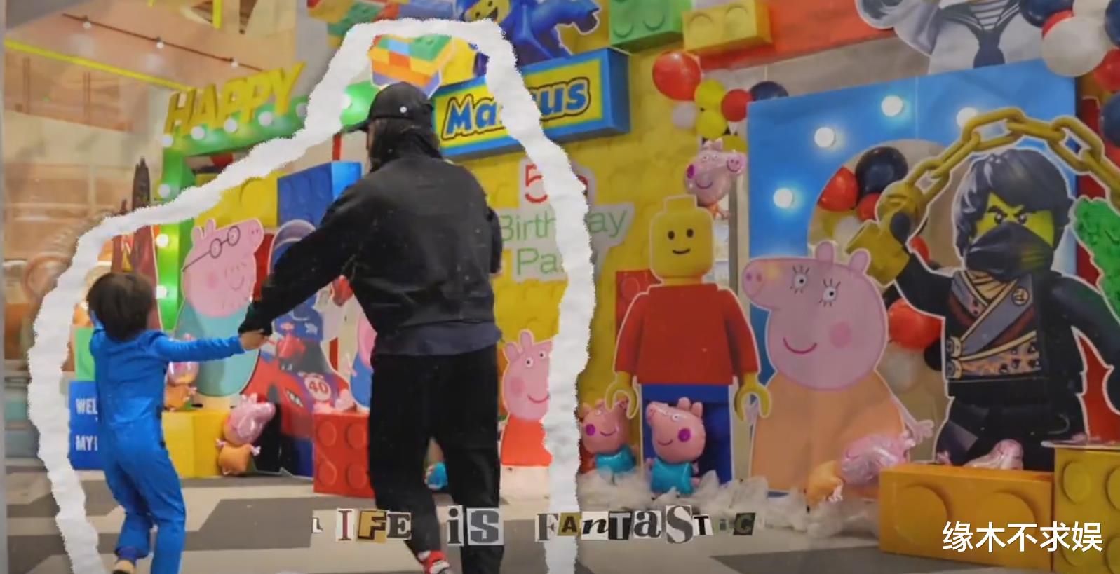 张柏芝为小儿子庆生,5岁张礼承首曝正面照,颜值超高不输俩哥哥