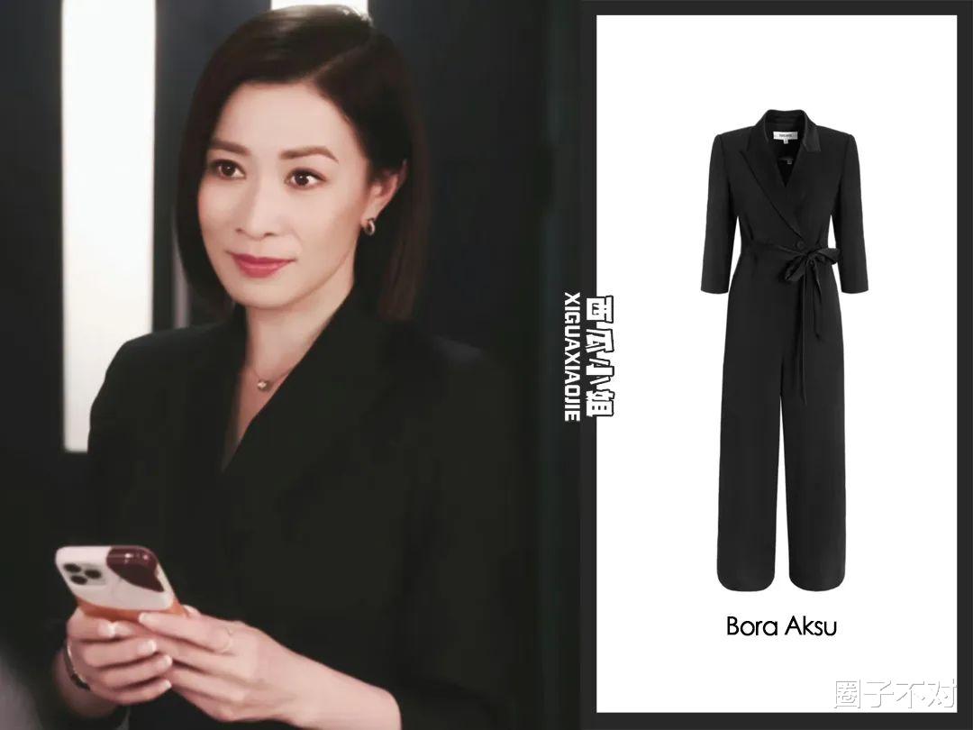 佘诗曼把200块的ZARA穿出爱马仕的气势|《新闻女王》职场造型解析