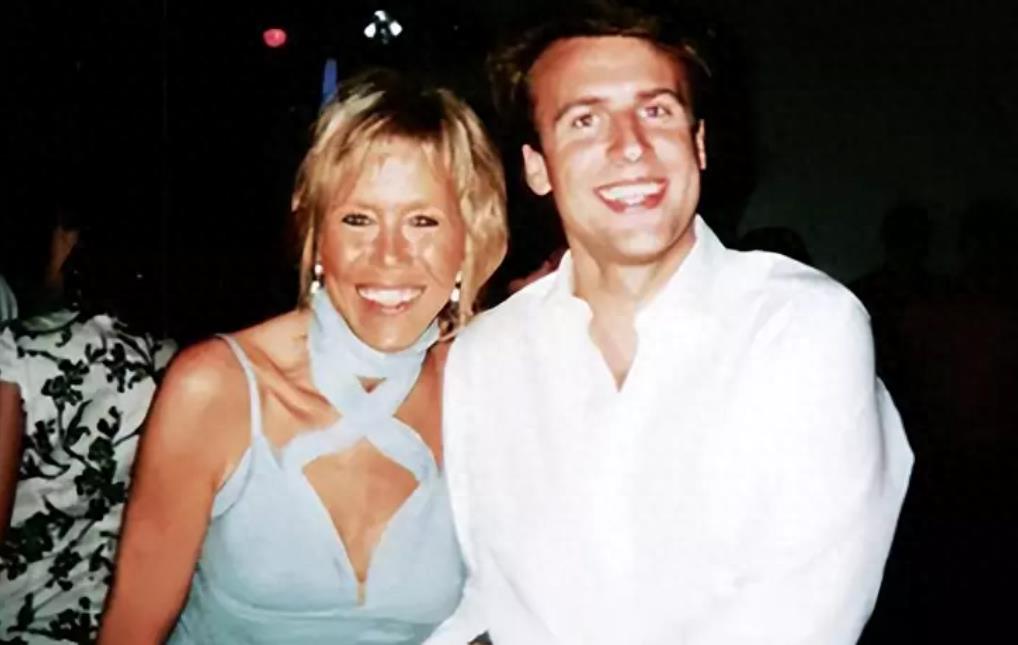 马克龙有多爱布丽吉特？把她的照片复原成少女，还把自己变成了老头