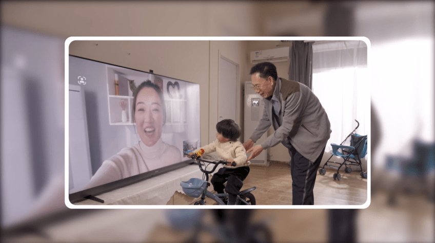 Python|春节送家人一台华为智慧屏，“打个电视”让情感不掉线