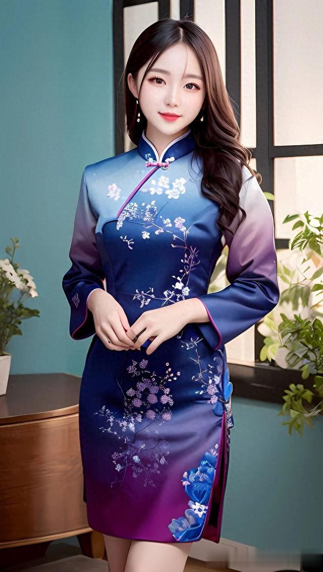 极品身材，国风旗袍女神:注重仪表，做一个精致的人