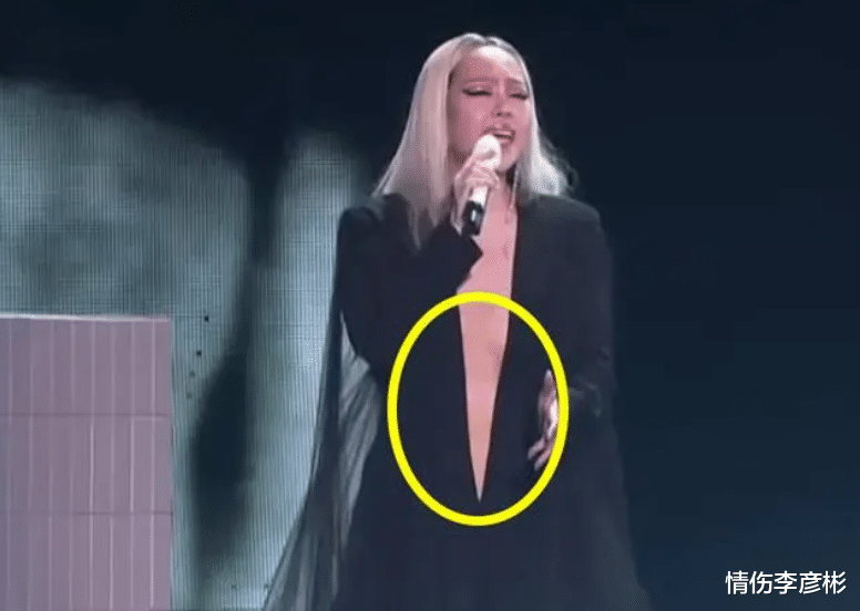 张惠妹演唱会穿着不当，不敢有大动作，减肥成功身形大变样！