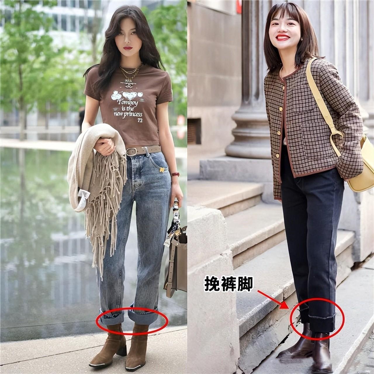 今年“黑羽绒服+蓝牛仔裤”又火了！百搭不挑人，个性又通勤时髦