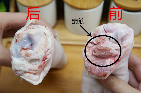 猪蹄|买猪蹄时,要分清“前蹄”和“后蹄”,口感差别大,买错不好吃