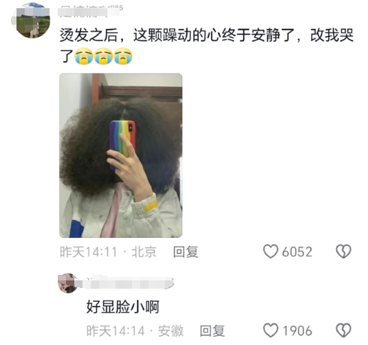 第一批过年烫头的人,已经疯了!