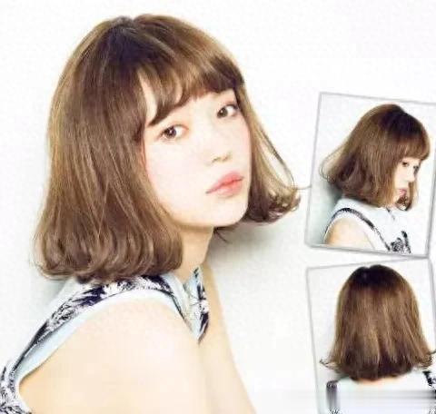 \及肩卷发\关键是卷度