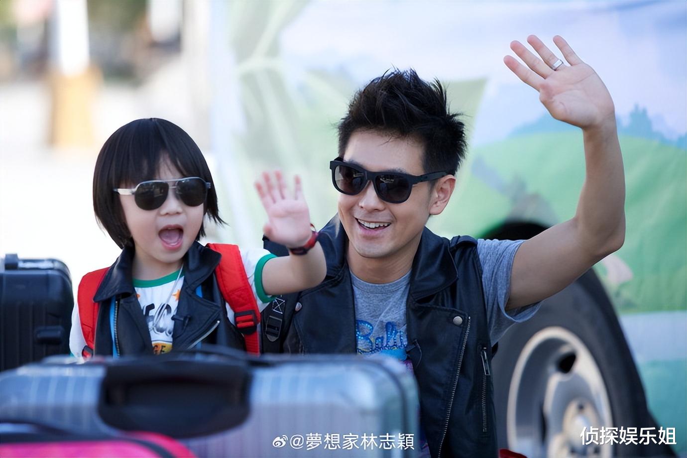 林志颖为大儿子庆生，14岁Kimi身高近一米八，长得比爸爸还壮