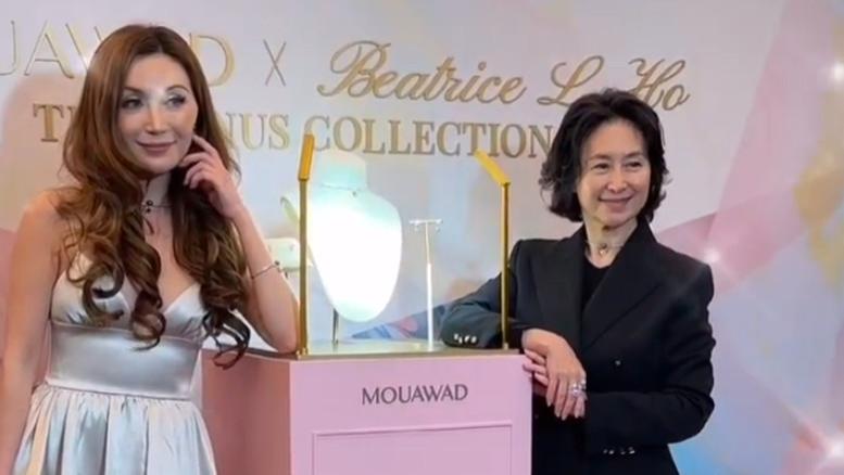 赌王二房外孙女开珠宝展，一条手链价值上亿，这才是真豪门的底气