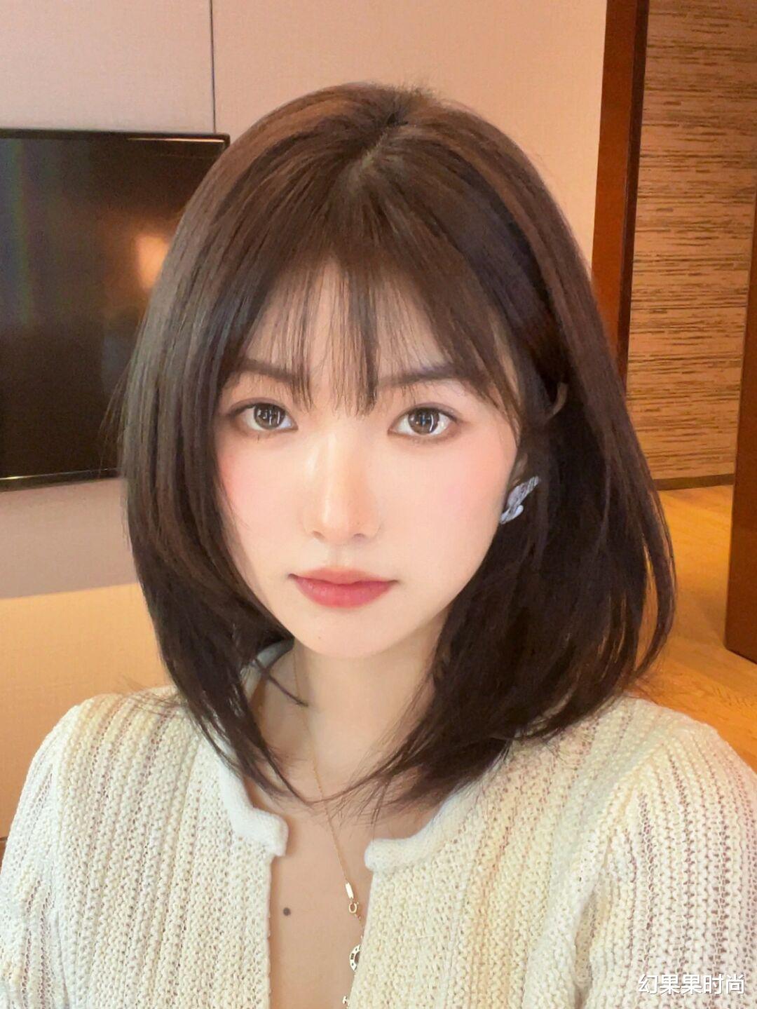 刘海 女生中长发推荐，这5种女生中长发发型打造气质与时尚并存
